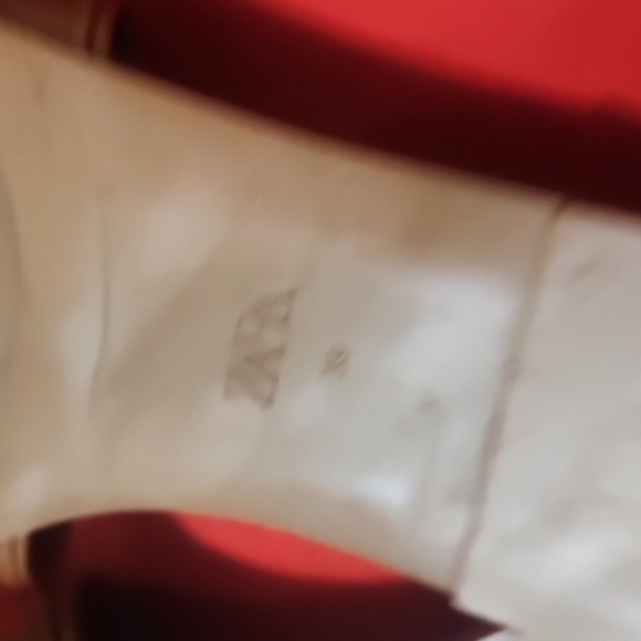 Zara Brown Sandals with Gold Chain Detail - Picture 7 of 7